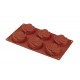  Silicone Moulds 6 rose